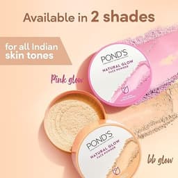 Achieve an instant, radiant glow with Ponds Natural Face Powder. This lightweight formula blends seamlessly to even out skin tone and provide a smooth, matte finish that lasts all day. Perfect for a fresh, 'no-makeup' look. - Image 1
